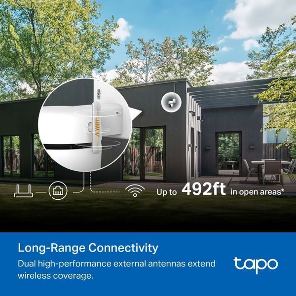 IP-Камера TP-LINK Tapo C530WS 3K N300 1xFE LAN зовнішня поворотна TAPO-C530WS фото