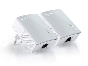 Комплект Адаптерiв Powerline TP-LINK TL-PA4010KIT AV600, 1xFE, (TL-PA4010 2шт) TL-PA4010KIT фото